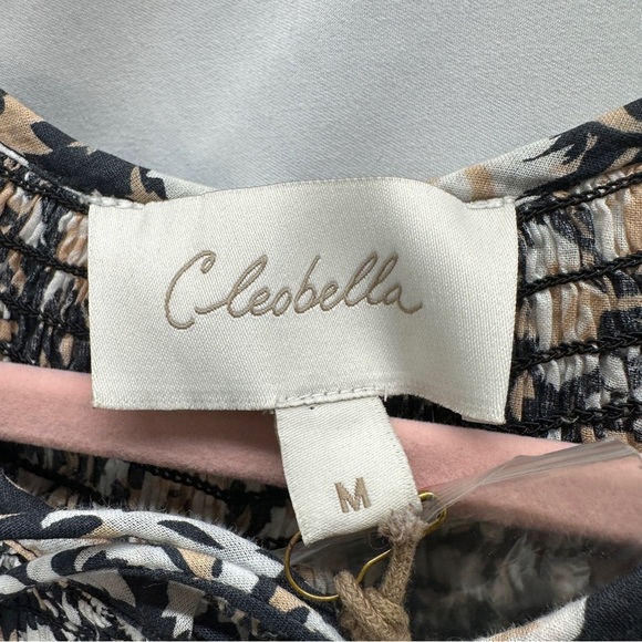 Cleobella Hazel Organic Cotton Boho Long Sleeved Blouse Size M New - Picture 8 of 10